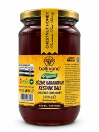 Organik Süzme Karakovan Kestane Balı 1 Kg.
